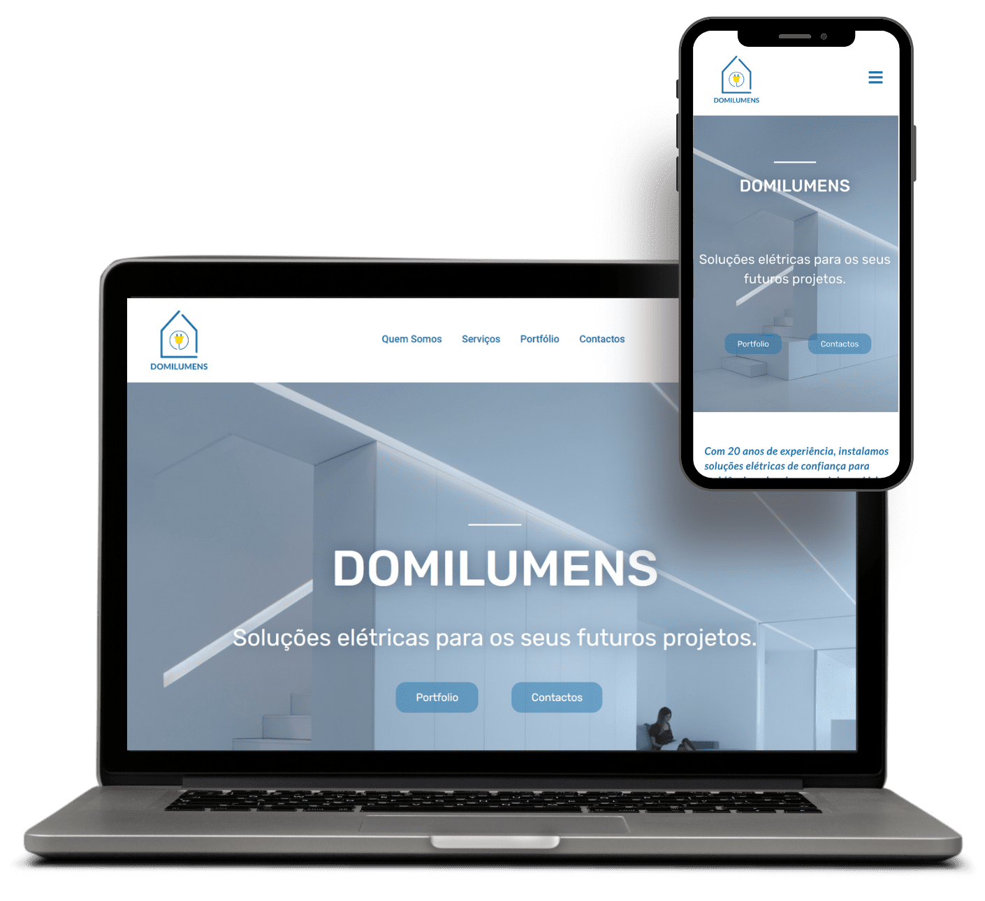 Création site web Domilumens